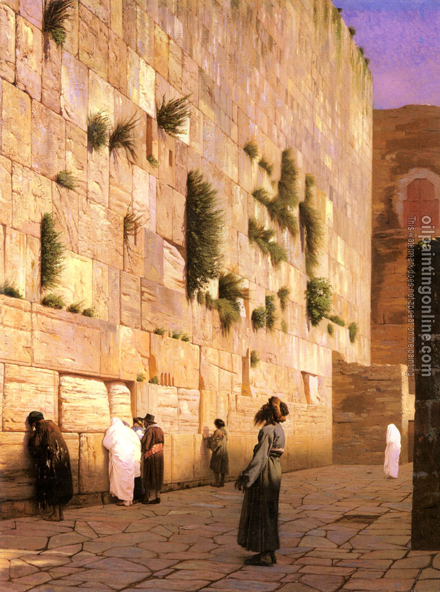 Gerome, Jean-Leon - The Wailing Wall Jerusalem